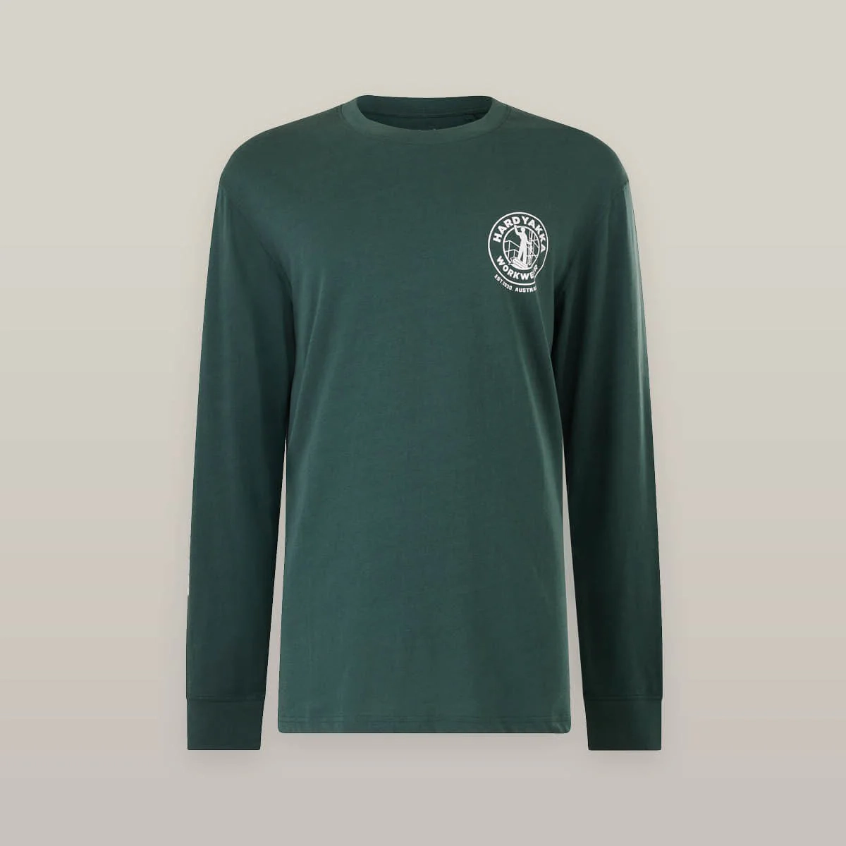 Unisex Heritage Long Sleeve T-Shirt in green